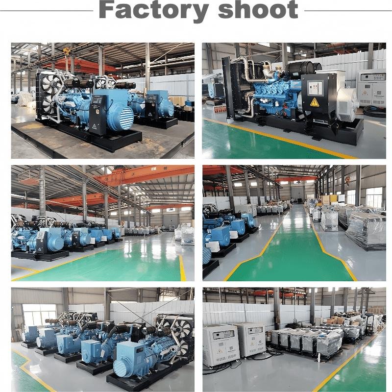 Cummins 1600KVA 1280KW Diesel Generator Set Open Type Three Phase Stamford Alternator Container Type