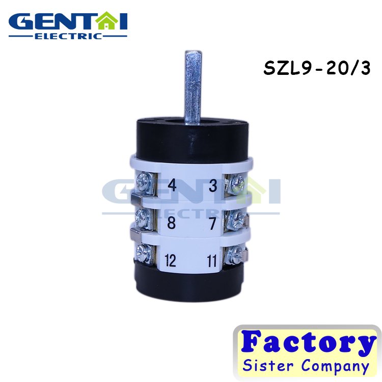 220V/380V 20A Alternative Special Cam Combination Switch for Car Coats Tire Changer Metal Machine