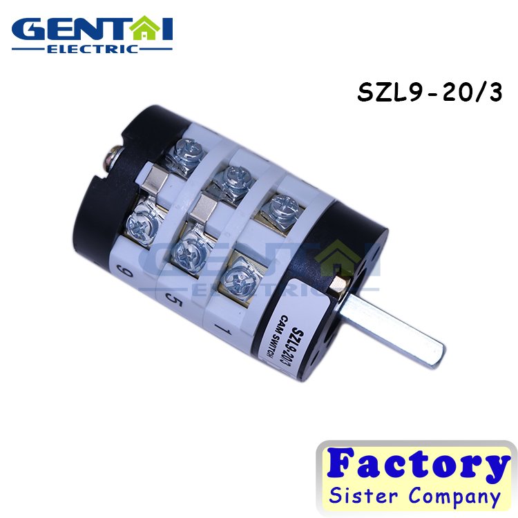220V/380V 20A Alternative Special Cam Combination Switch for Car Coats Tire Changer Metal Machine