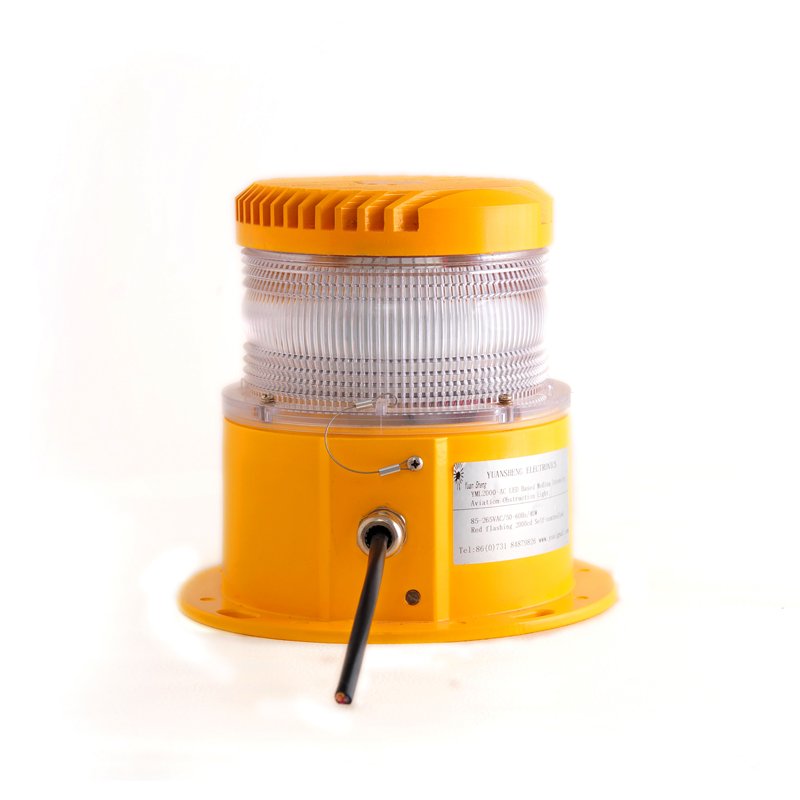 Medium Light Intensity Beacon Light Explosion Proof Solar Aviation Obstruction Lights for Tower
