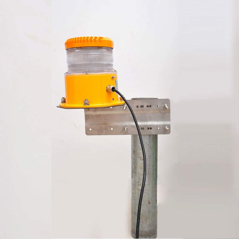 Medium Light Intensity Beacon Light Explosion Proof Solar Aviation Obstruction Lights for Tower