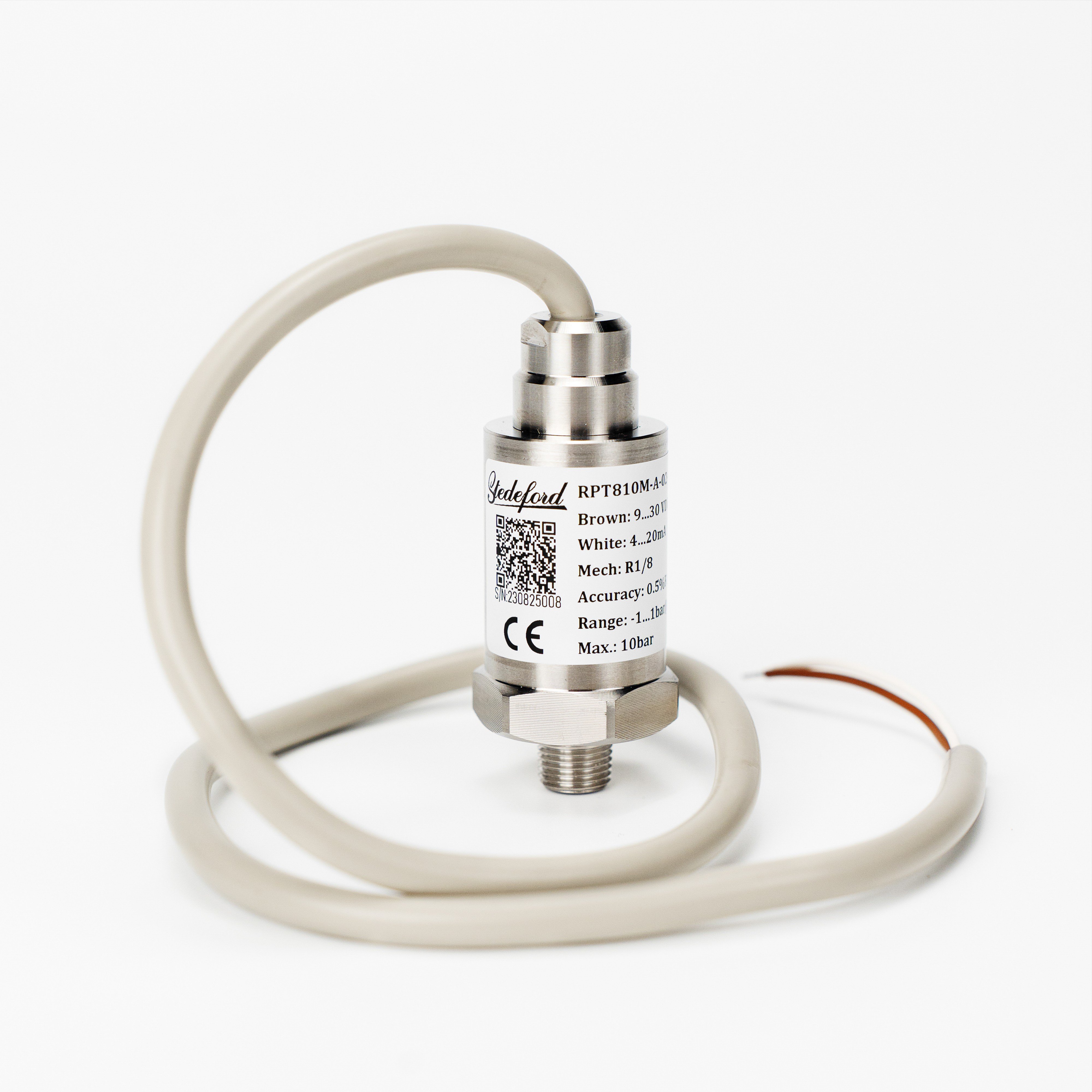 High Temperature Transmitter Durable Pressure Sensor Thin Film Pressure Sensor For Fuel Vehicle Pressure Sensor 4-20ma