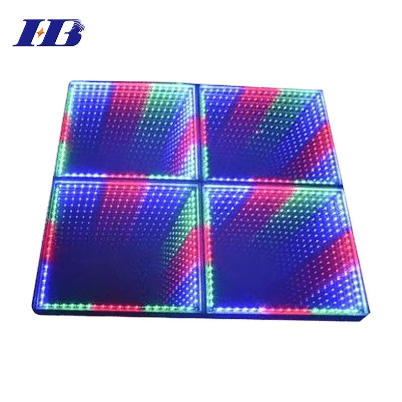 Modern 3D Abyss Floor Lamp with LED Sensor Light Word Design for Wedding Lighting
