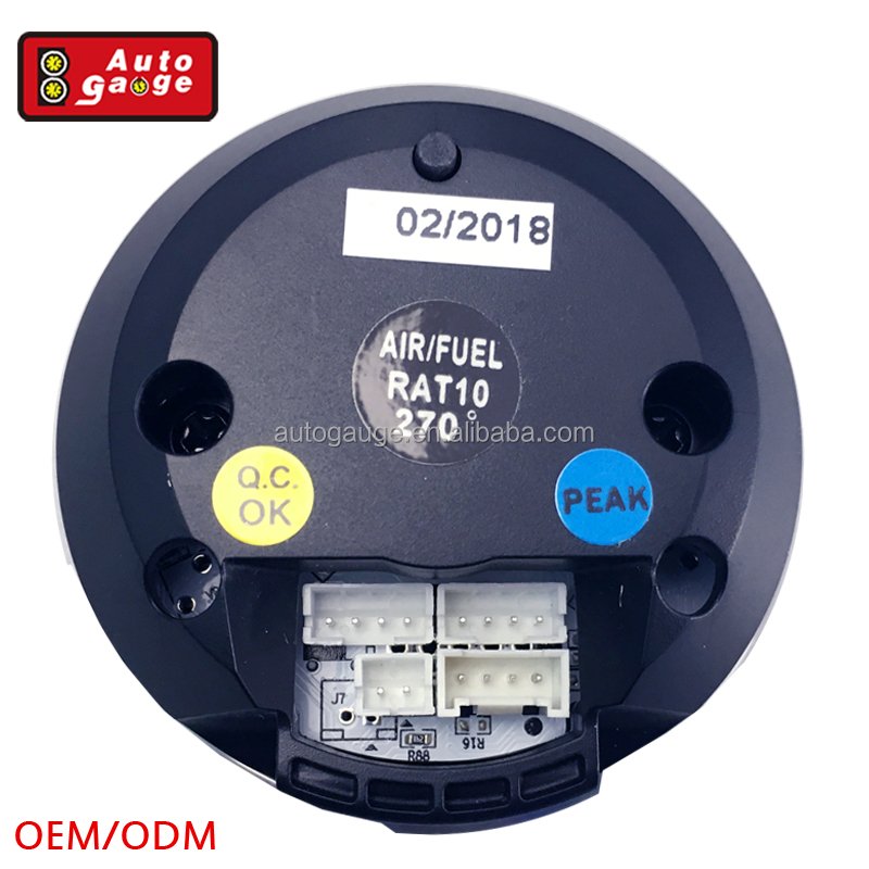 AUTO GAUGE PREMIUM Series 52 60 mm Electrical Stepper Motor Boost Gauge peak Waterproof Sensor Car Performance