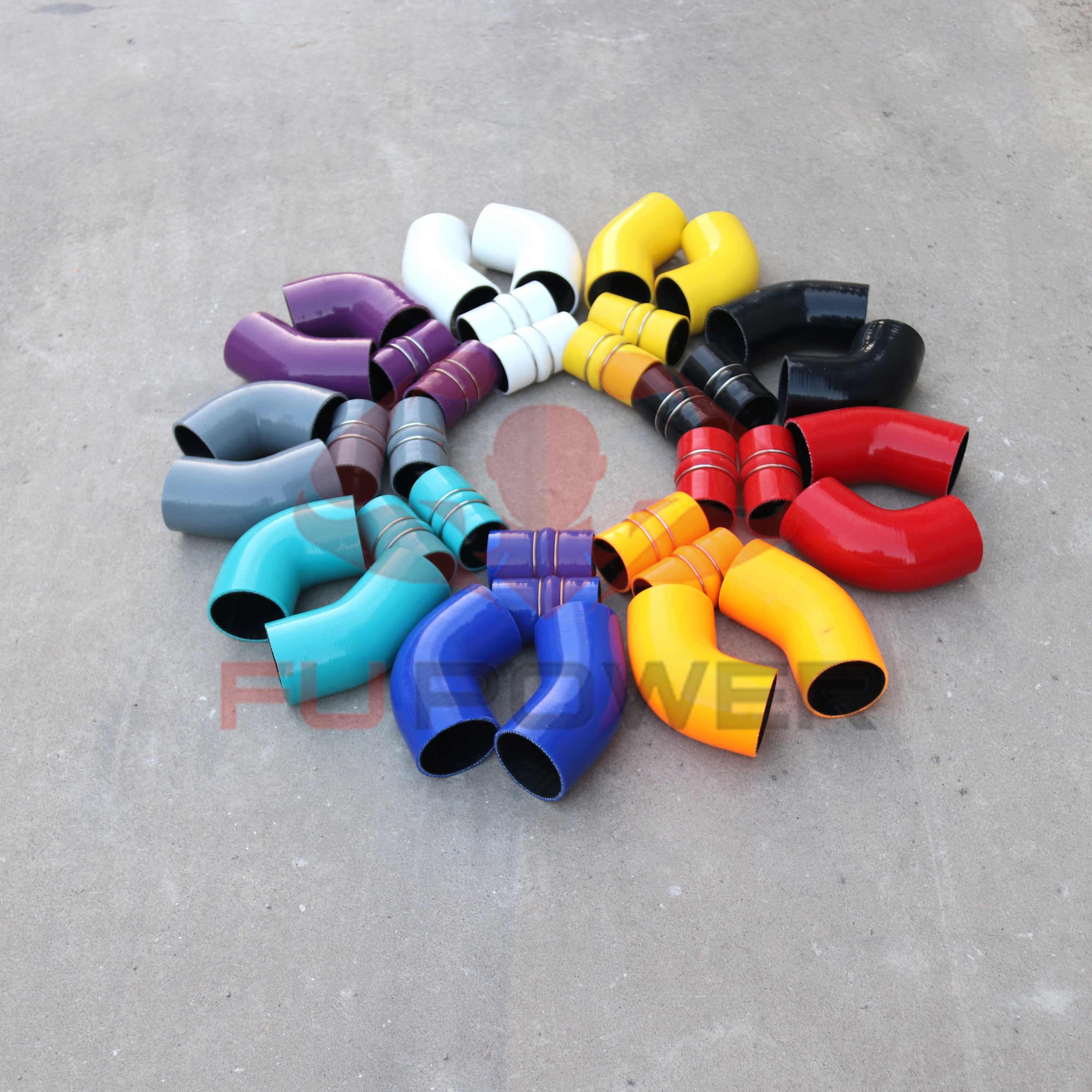 INTERCOOLER PIPING SILICONE HOSE KIT for 2005 GM 6L Blue