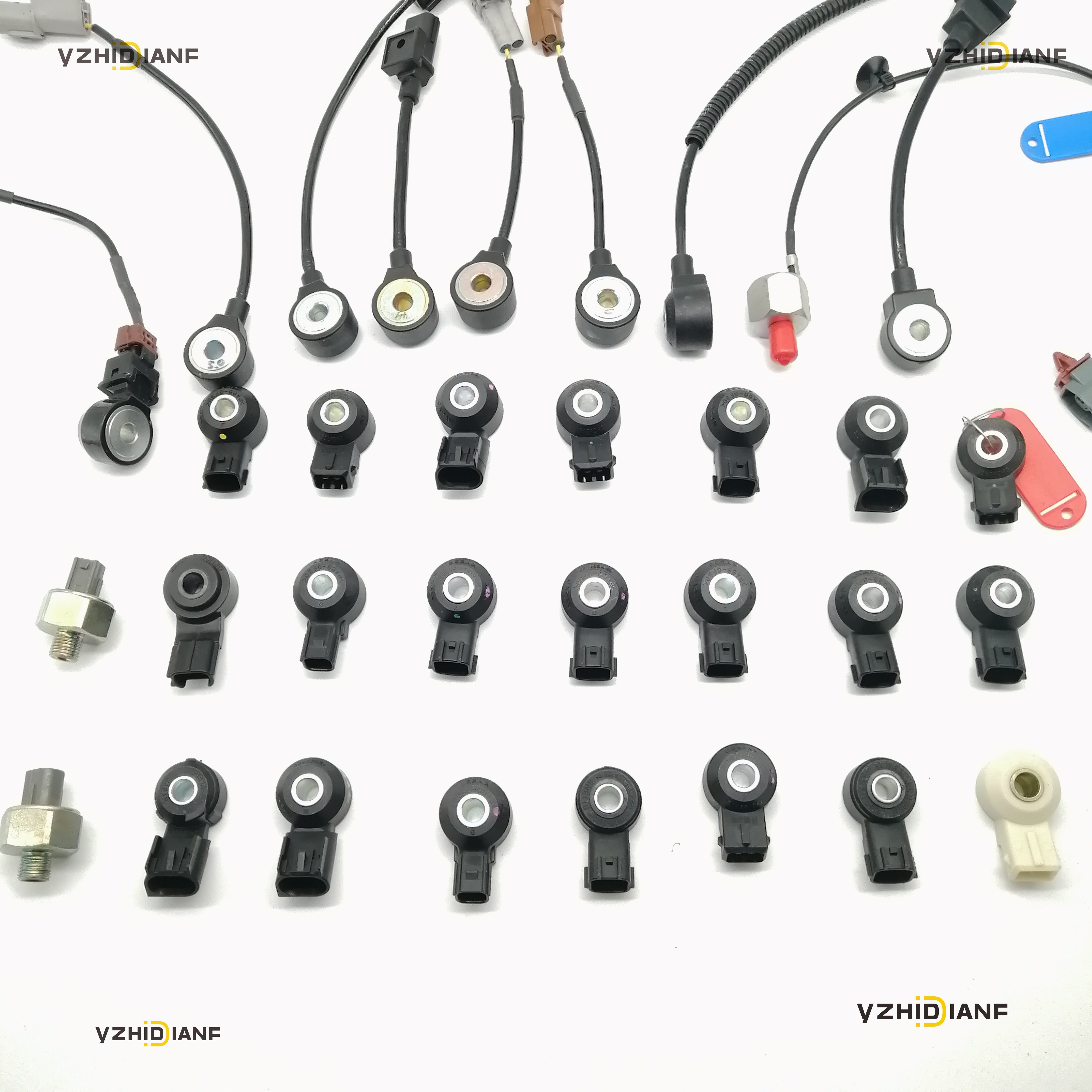 Auto Parts Engine Detonation Knock Sensor KNE11A KNE20 KNE22 KNE29 KNE33 for Nissan Pathfinder Infiniti G35 Murano Q45 Pair
