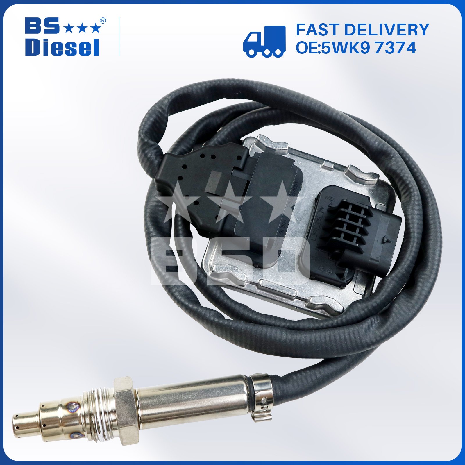 Auto Sensors Nitrogen Oxide Sensor 5WK9 7374 1J524-19361 NOX Sensor 5WK97374 for Kubota Parts