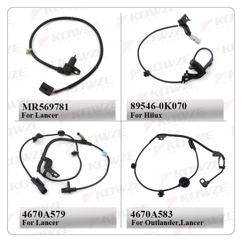 Kowze Auto Parts Good Price Abs Wheel Speed Sensor Abs Sensor for Mitsubishi Toyota Nissan Isuzu Ford Mazda
