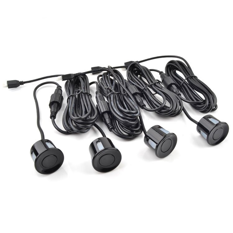 Car Auto Parktronic LED Parking Sensor With 4 Sensors Reverse Backup Car Parking Radar Monitor Detector System Backlight Display