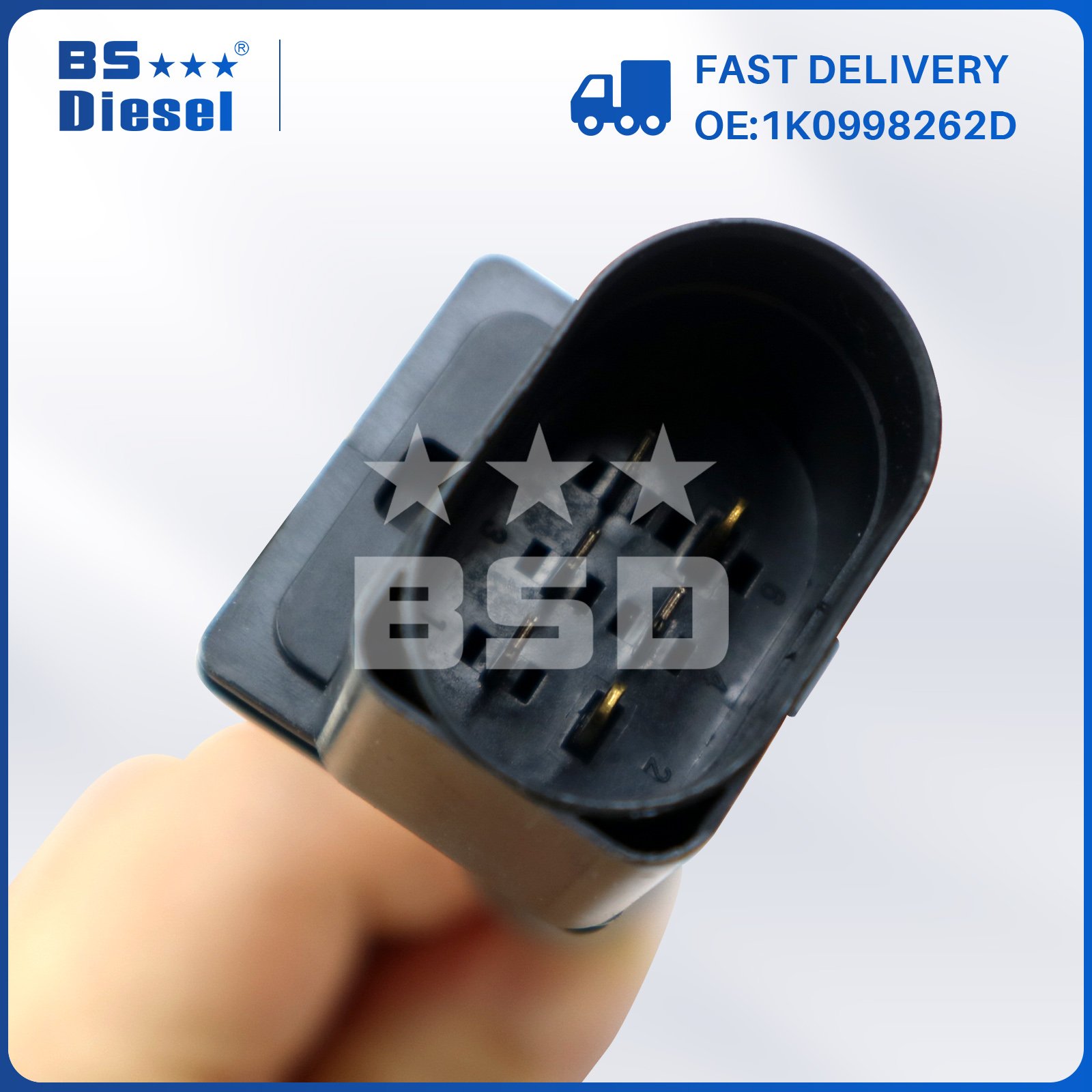 Car Sensors 0258007351 Lambda O2 Oxygen Sensor 1K0998262D for Au-di A3 A4 V-W Jetta 1.8L L4 Golf Passat