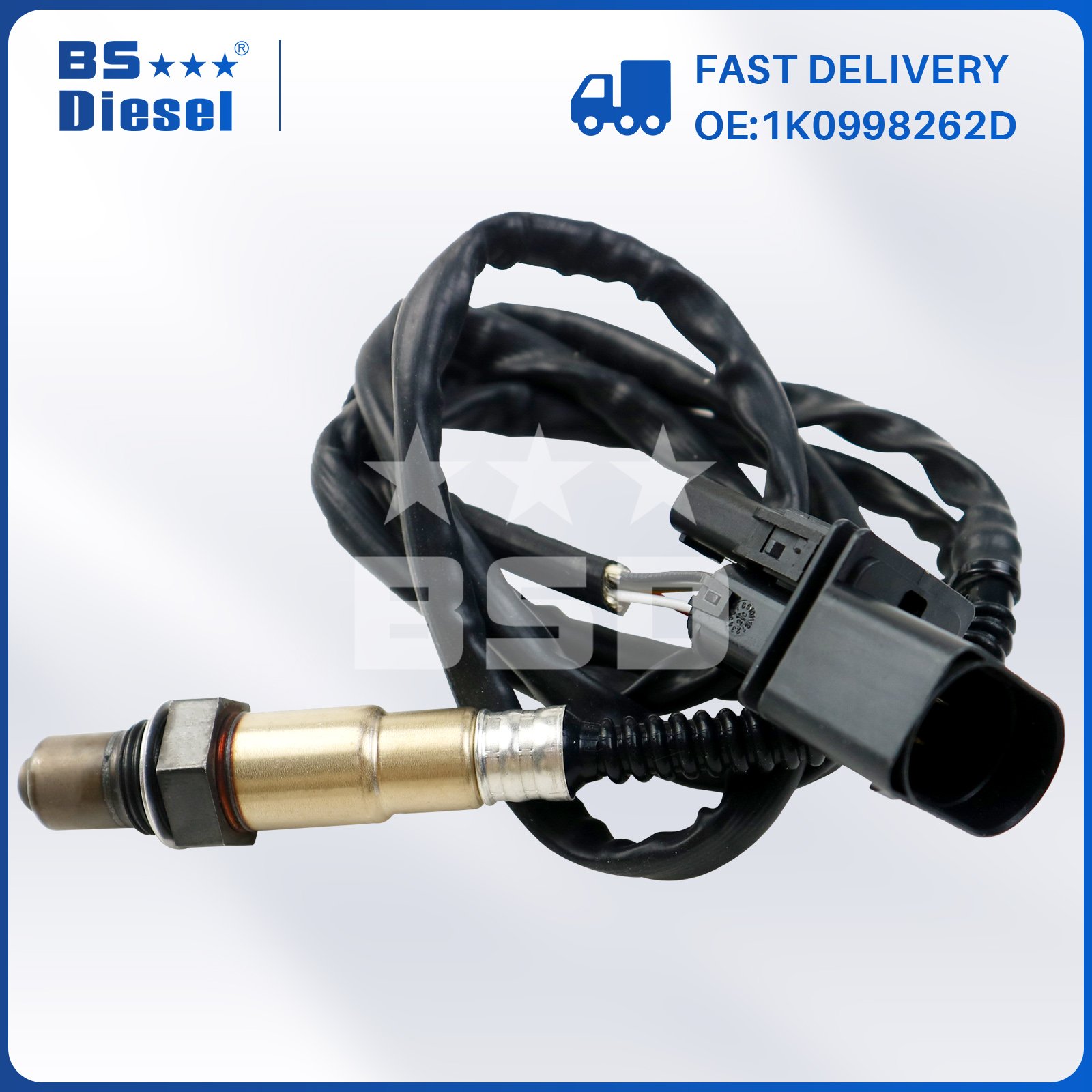 Car Sensors 0258007351 Lambda O2 Oxygen Sensor 1K0998262D for Au-di A3 A4 V-W Jetta 1.8L L4 Golf Passat