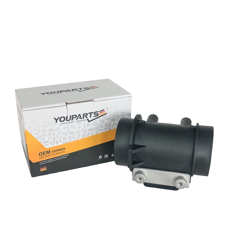 YOUPARTS 13621733678 Mass Air Flow Meter MAF Sensor Black 12 Automotive Parts 15-30 Days for BMW E36 E34 E32 E31 OEM 0280212025
