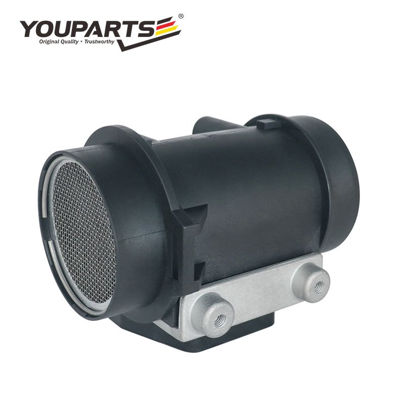 YOUPARTS 13621733678 Mass Air Flow Meter MAF Sensor Black 12 Automotive Parts 15-30 Days for BMW E36 E34 E32 E31 OEM 0280212025