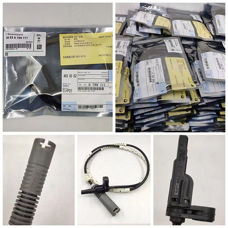 1pcs Front Rear ABS Speed Sensor For BMW X5 E70 F15 F85 X6 E71 E72 F16 34526771777 345 2677 1777