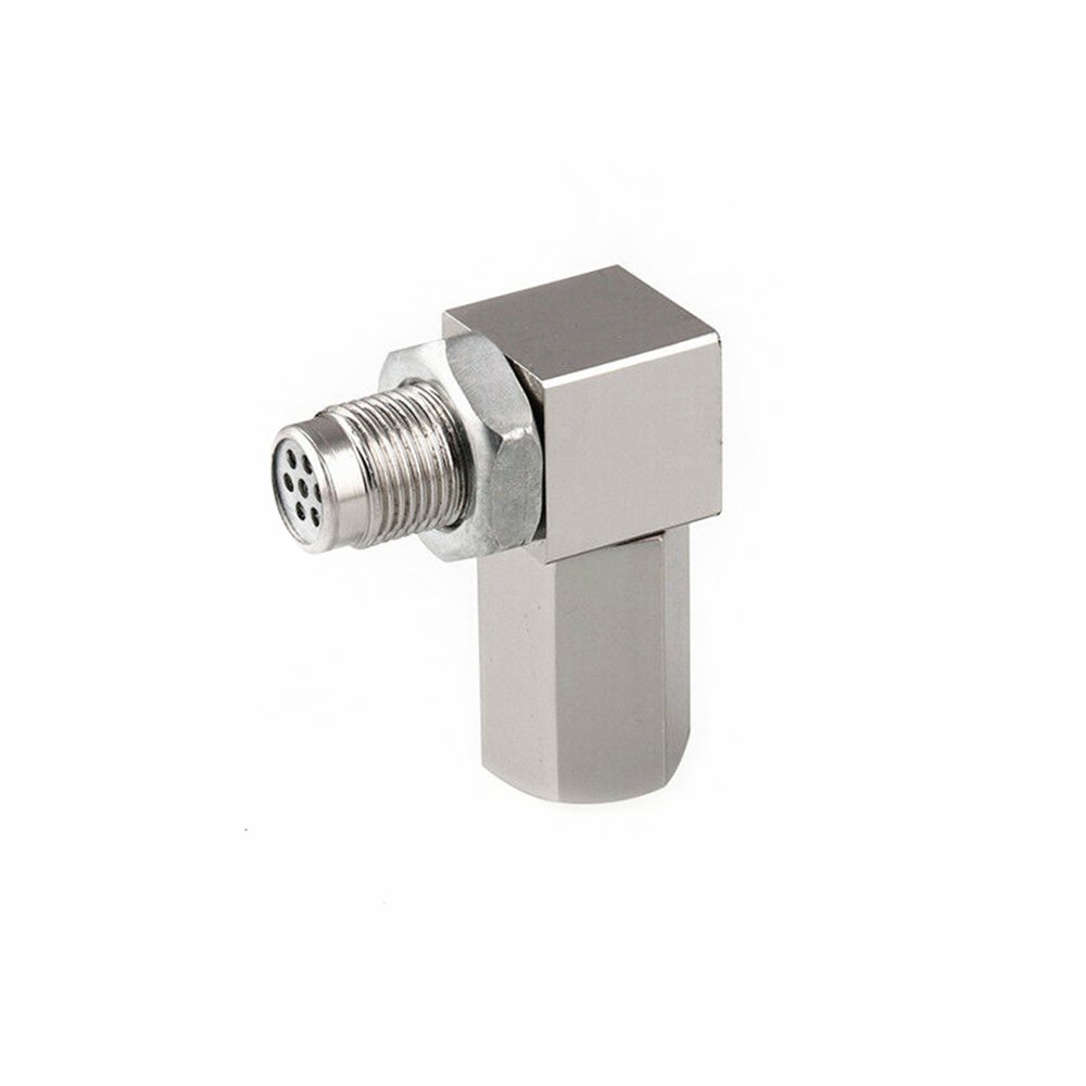 M18*1.5 Universal 90 Degree Mini Catalyst O2 Sensor Oxygene Sensor with a Mini Catalytic Converter