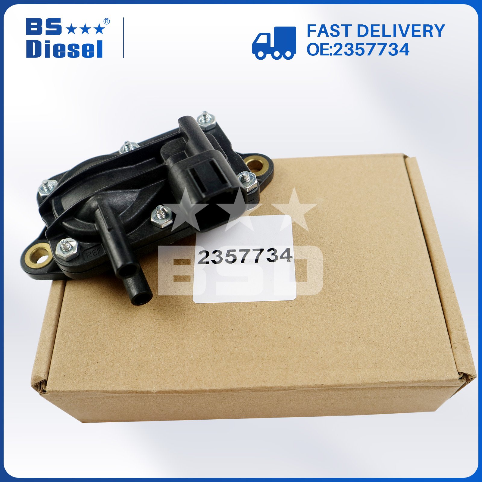Automotive Sensors DPF Sensor 2302150 Differential Exhaust Pressure Sensor 2357734 for Scania T141 P R 4 5 6 Series