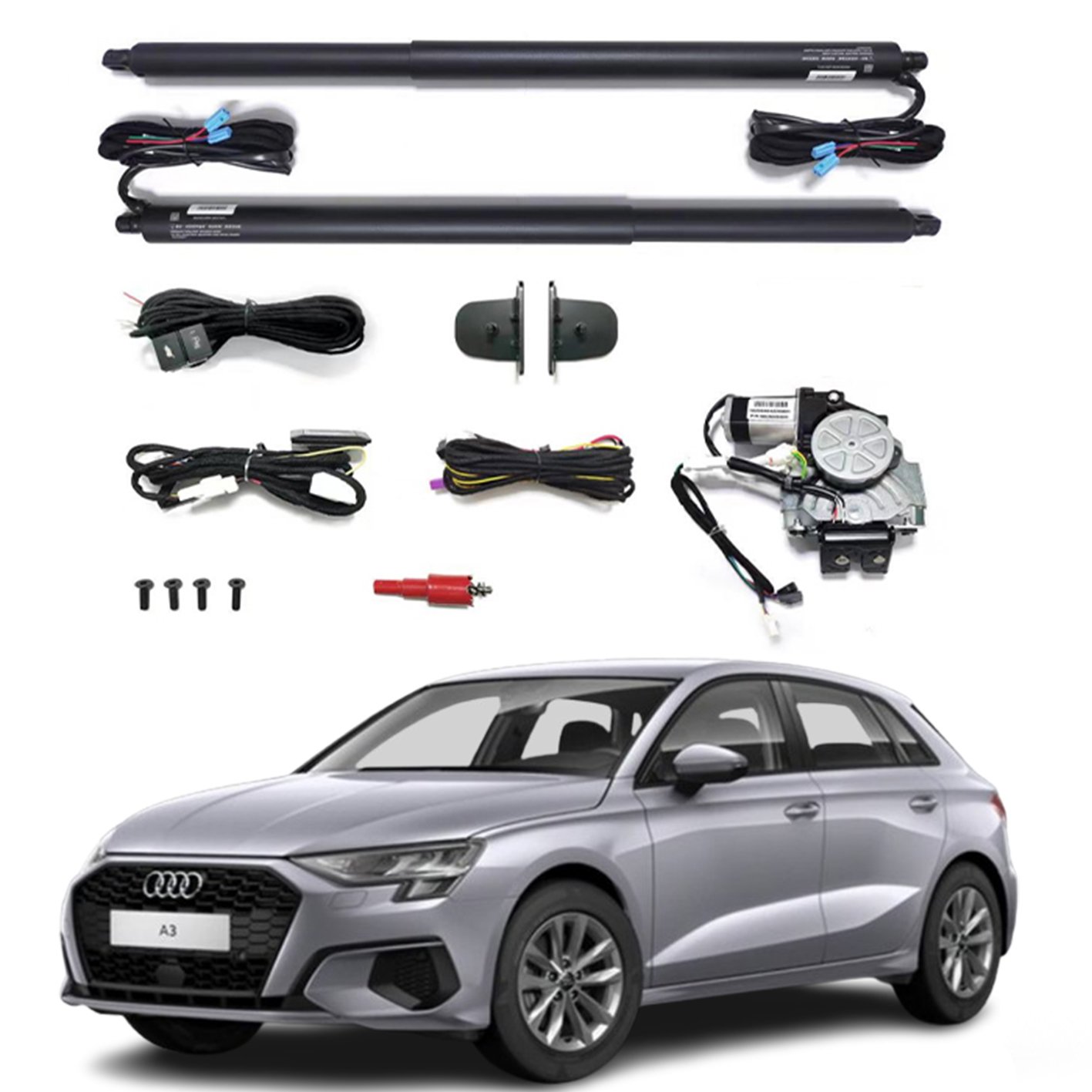 Auto Smart Electric Tailgate Kick Sensor Power Tail Gate Lift System for Audi A3 S3 Sportback 2021+