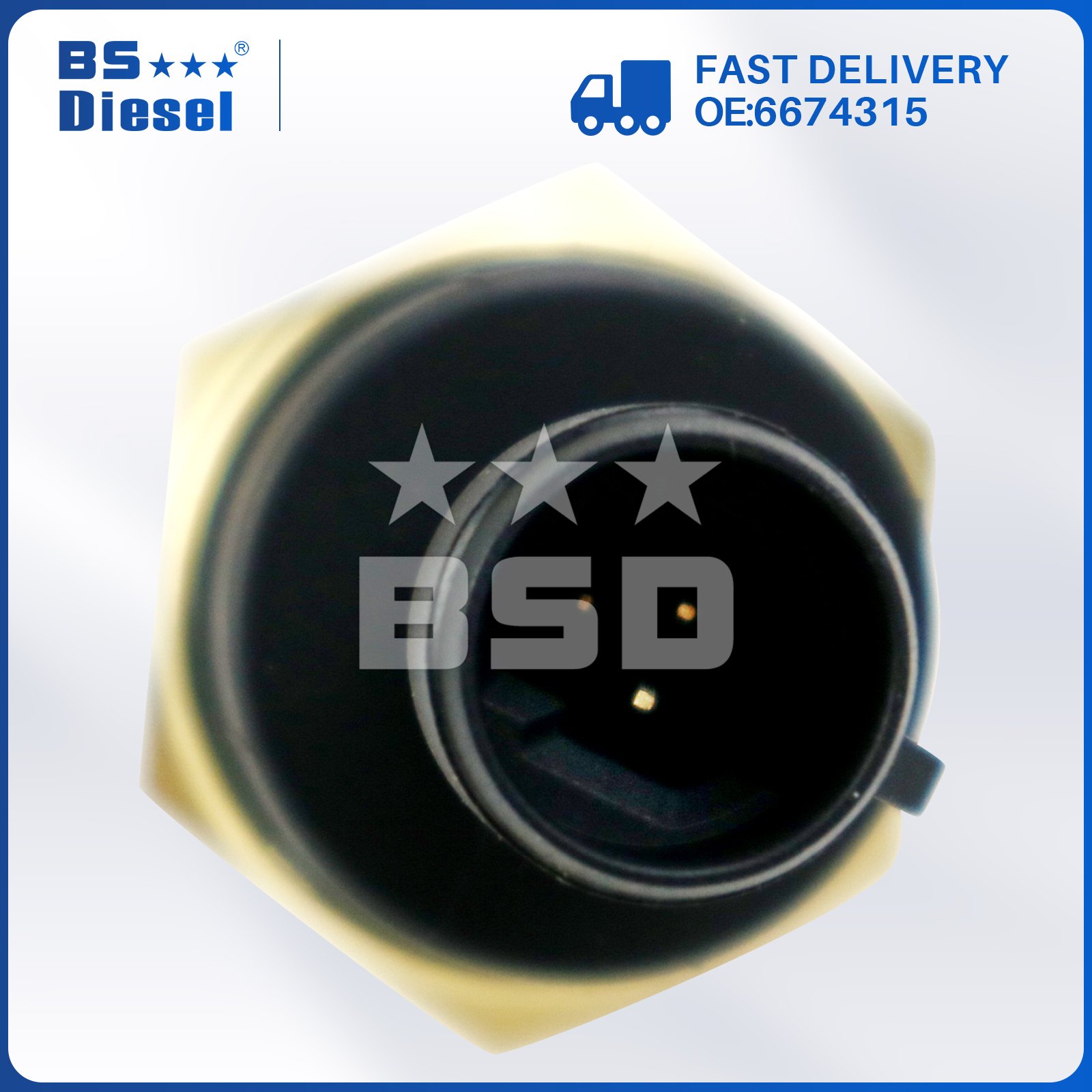 Truck Engine Parts Auto Sensors Oil Pressure Sensor 6674315 for S160 S185 S220 S330 S550 S650 S770 Diesel Engine