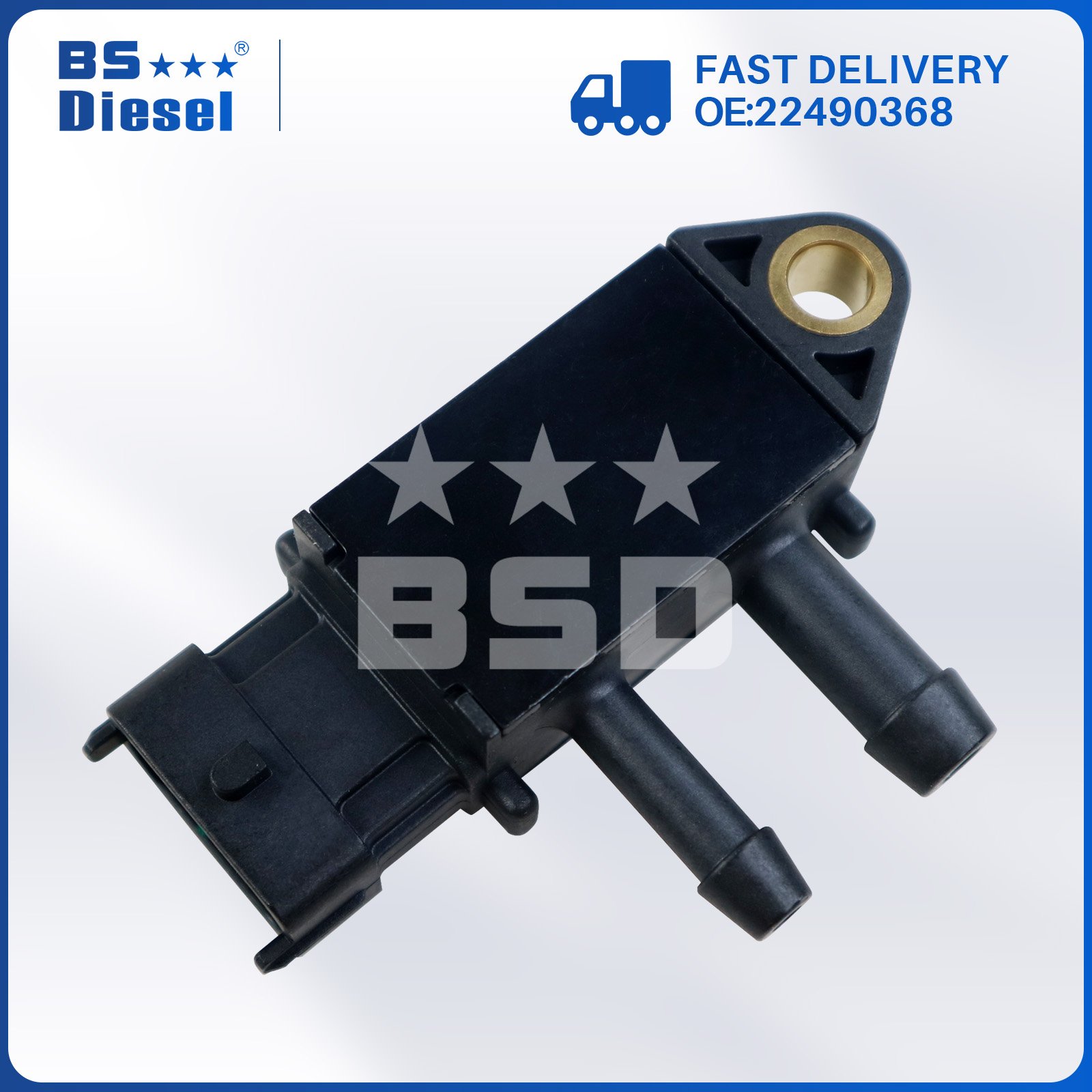 Car Accessories Exhaust Differential Pressure Sensor 22490368 DPF Sensor for VOLVO Parts