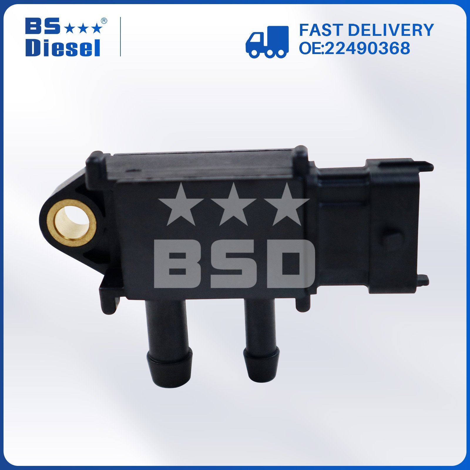 Car Accessories Exhaust Differential Pressure Sensor 22490368 DPF Sensor for VOLVO Parts