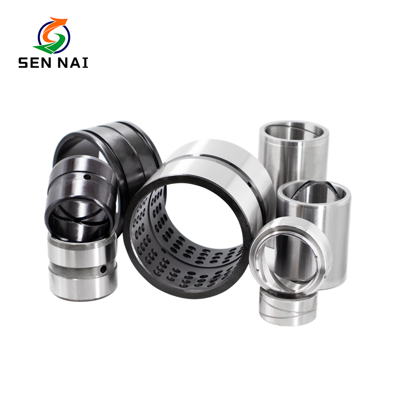 Hardened Steel Bushings Bearing Straight Flanged Low Noise Industrial Equipment Bushing
