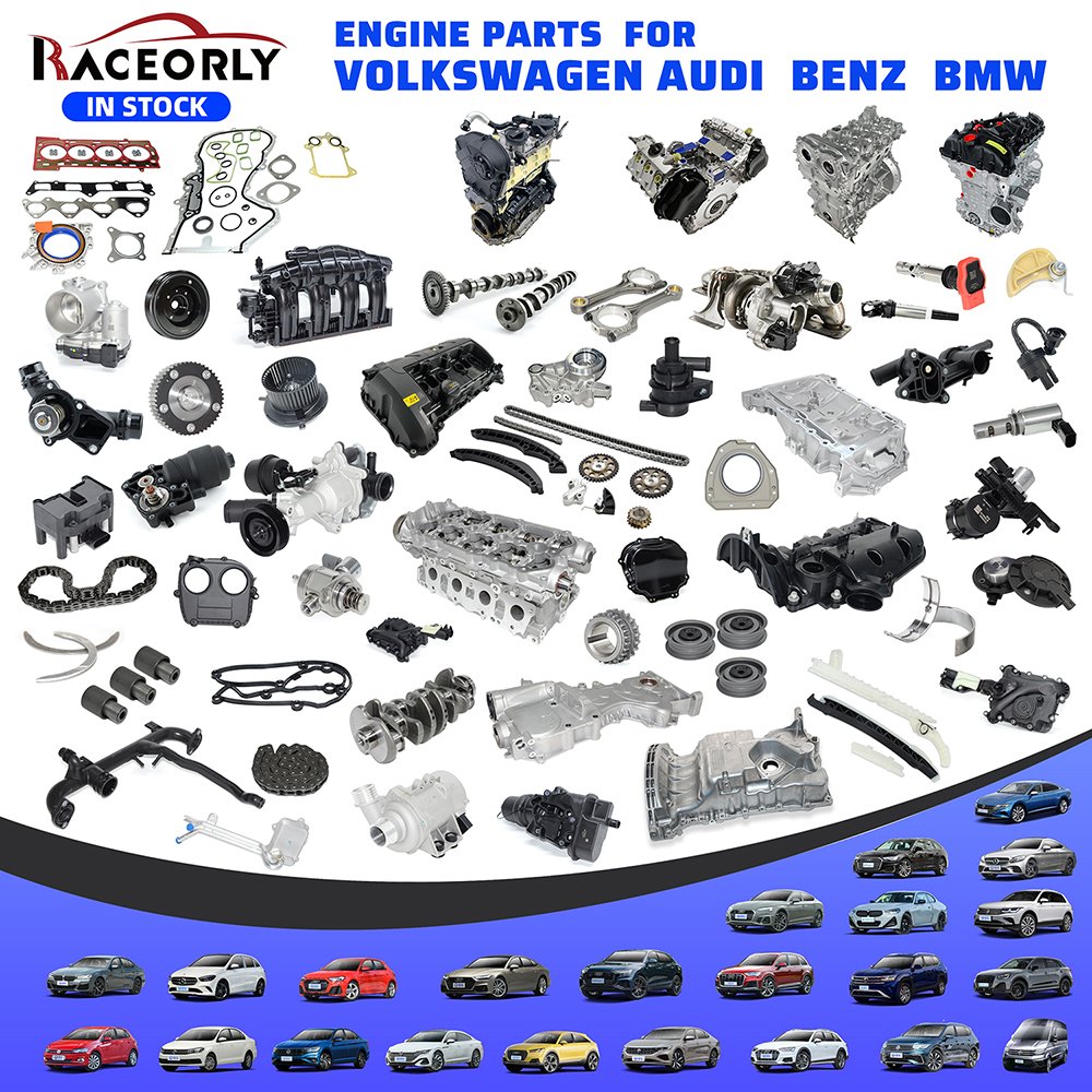 Raceorly Auto Engine Camshaft and Bearing Bushes 06J109021G 06J109021E for Ea888 1.8 TSI CC B7 Golf6 PASSAT B6 Car Engine Spare