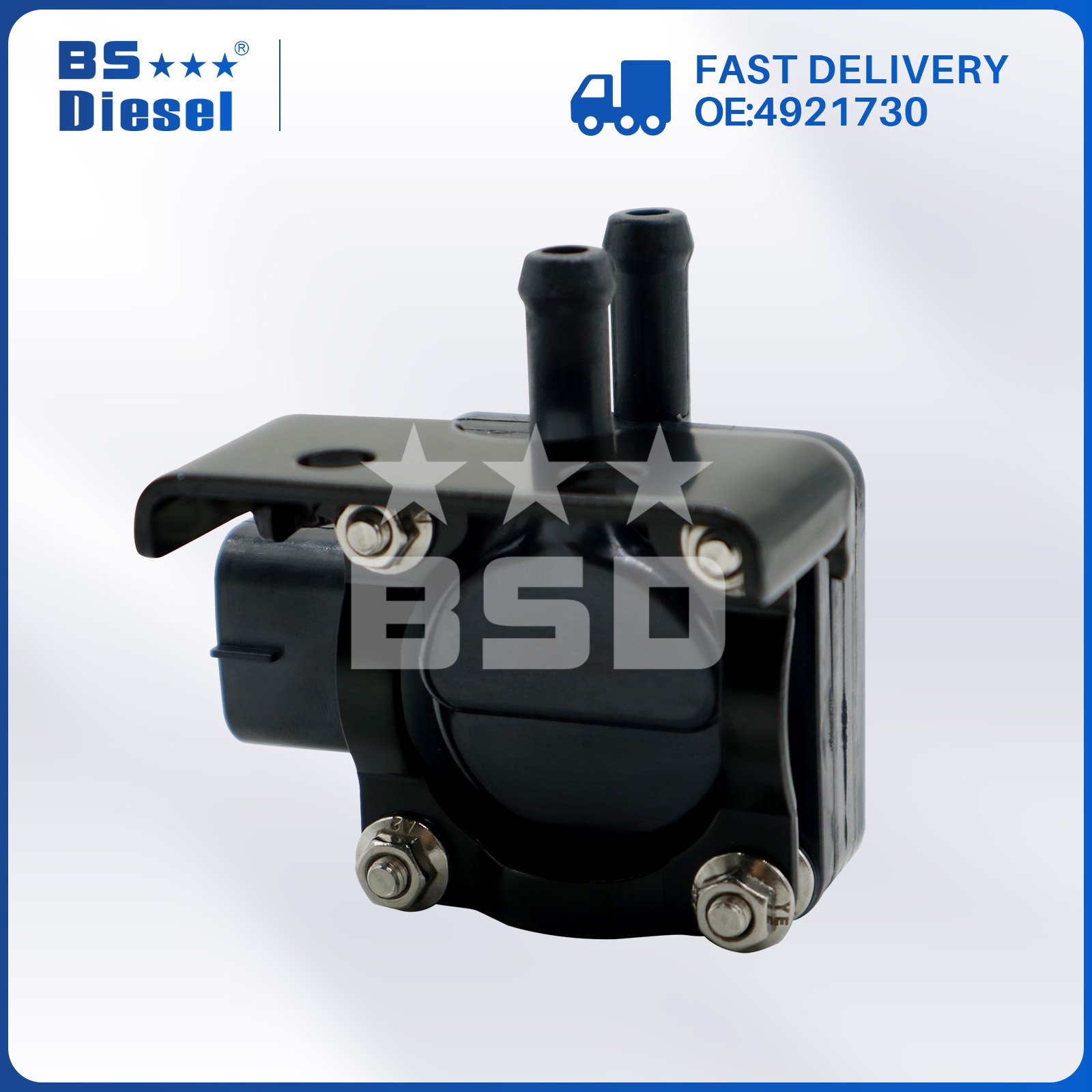 Car Engine Spare Parts DPF Sensor 12630257 Differential Pressure Sensor 4921730 for Cummins ISX QSX Engines