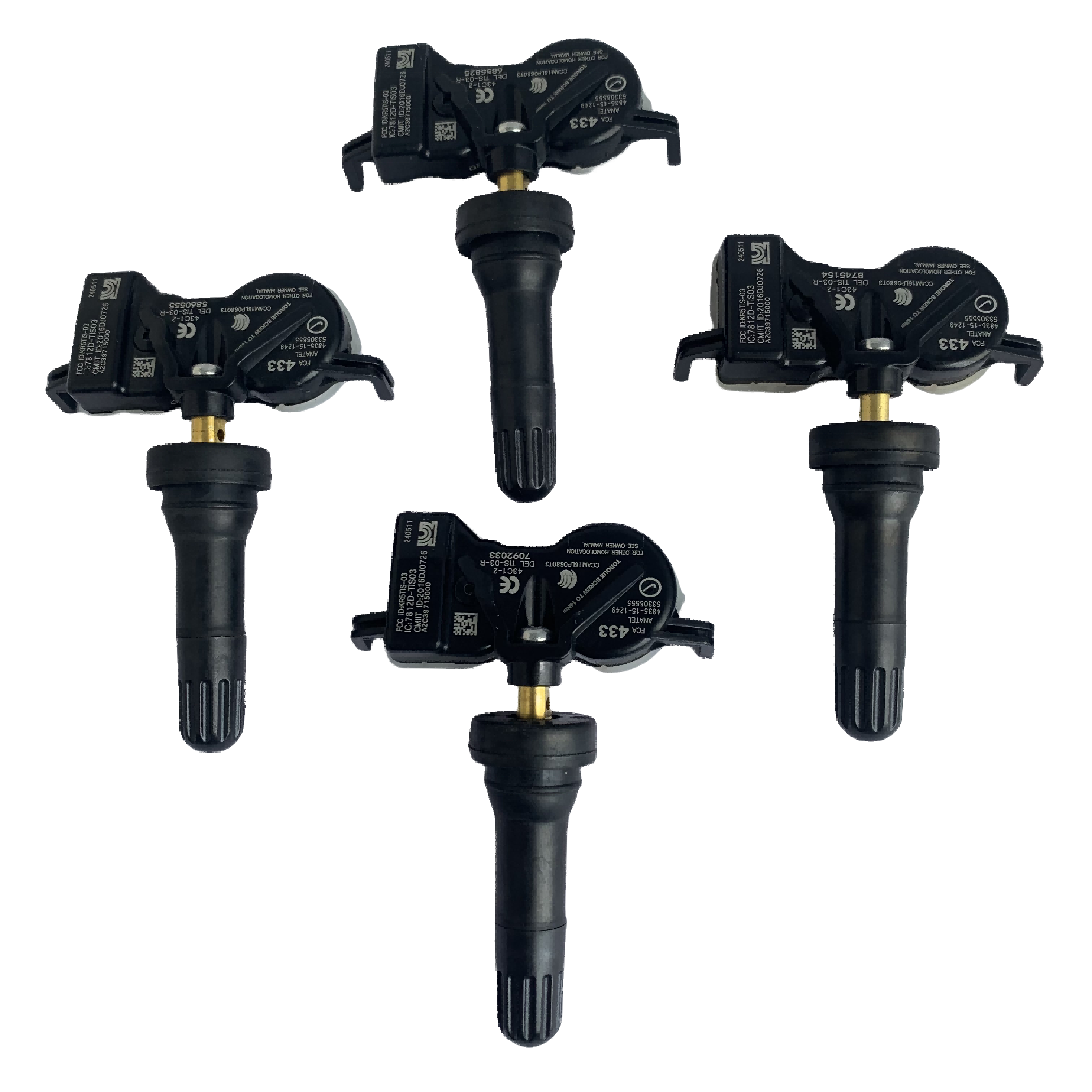 Good Price High Quality 4X Tyre TPMS Tire Pressure Monitoring Sensor 53305555 for Jeep Dodge Chrysler Fiat