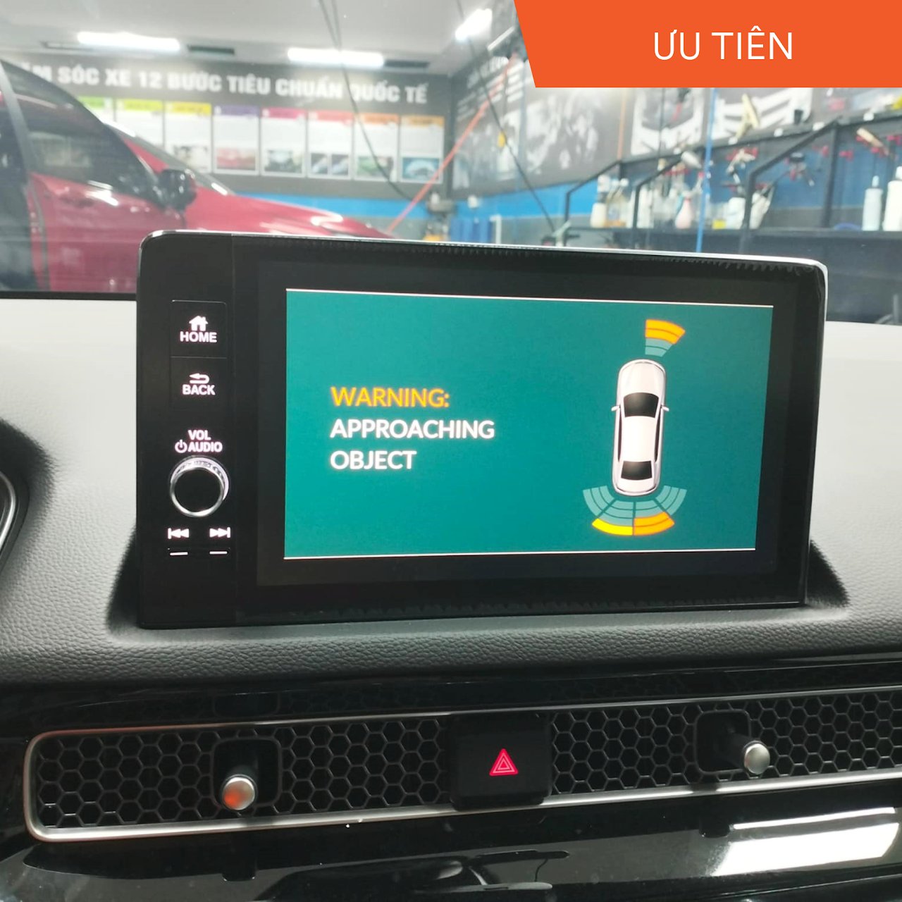 Smartest Warning Parking Sensor Oritek PS8, Auto Detect Obstacle for Car Available at ICAR VIETNAM Install for Kia Caren 2022+