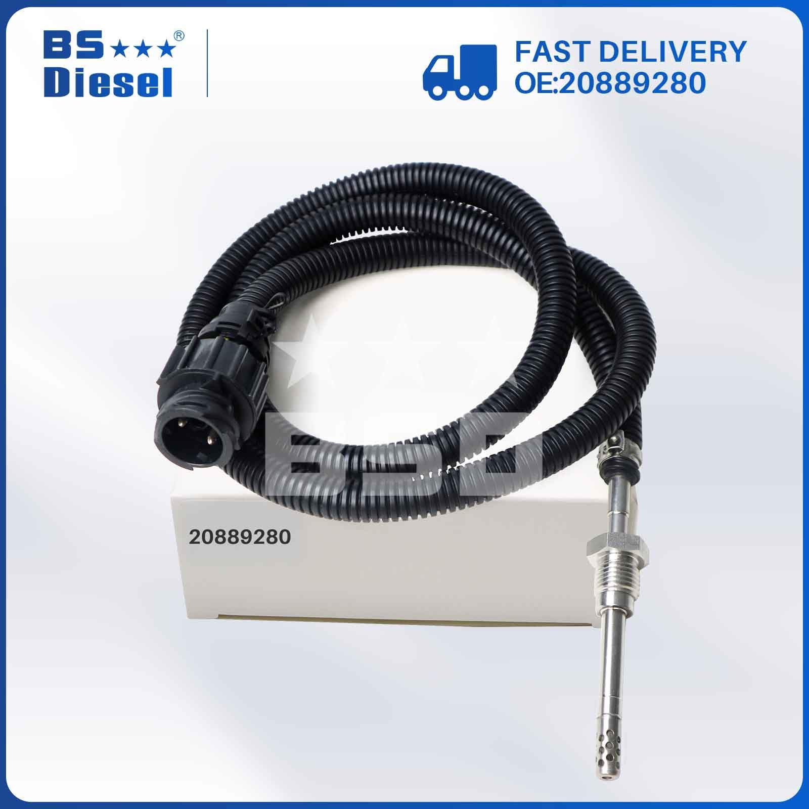 Truck Spare Part Exhaust Gas Temperature Sensor 20451990 EGT Sensor 20889280 for VOLVO Trucks