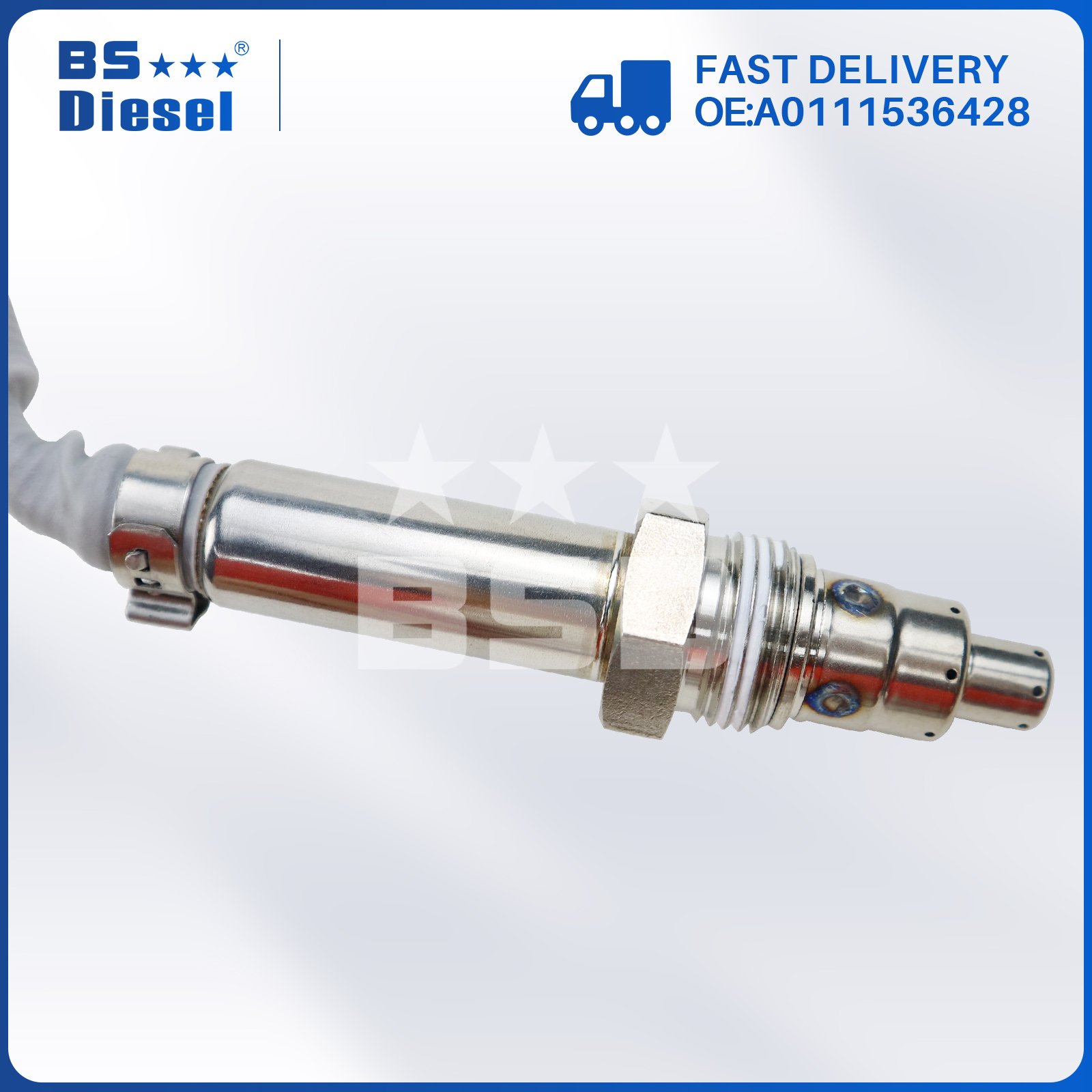 Auto Sensors NOX Sensor A0111536428 Nitrogen Oxygen Sensor for Mercedes Benz Actros MP5