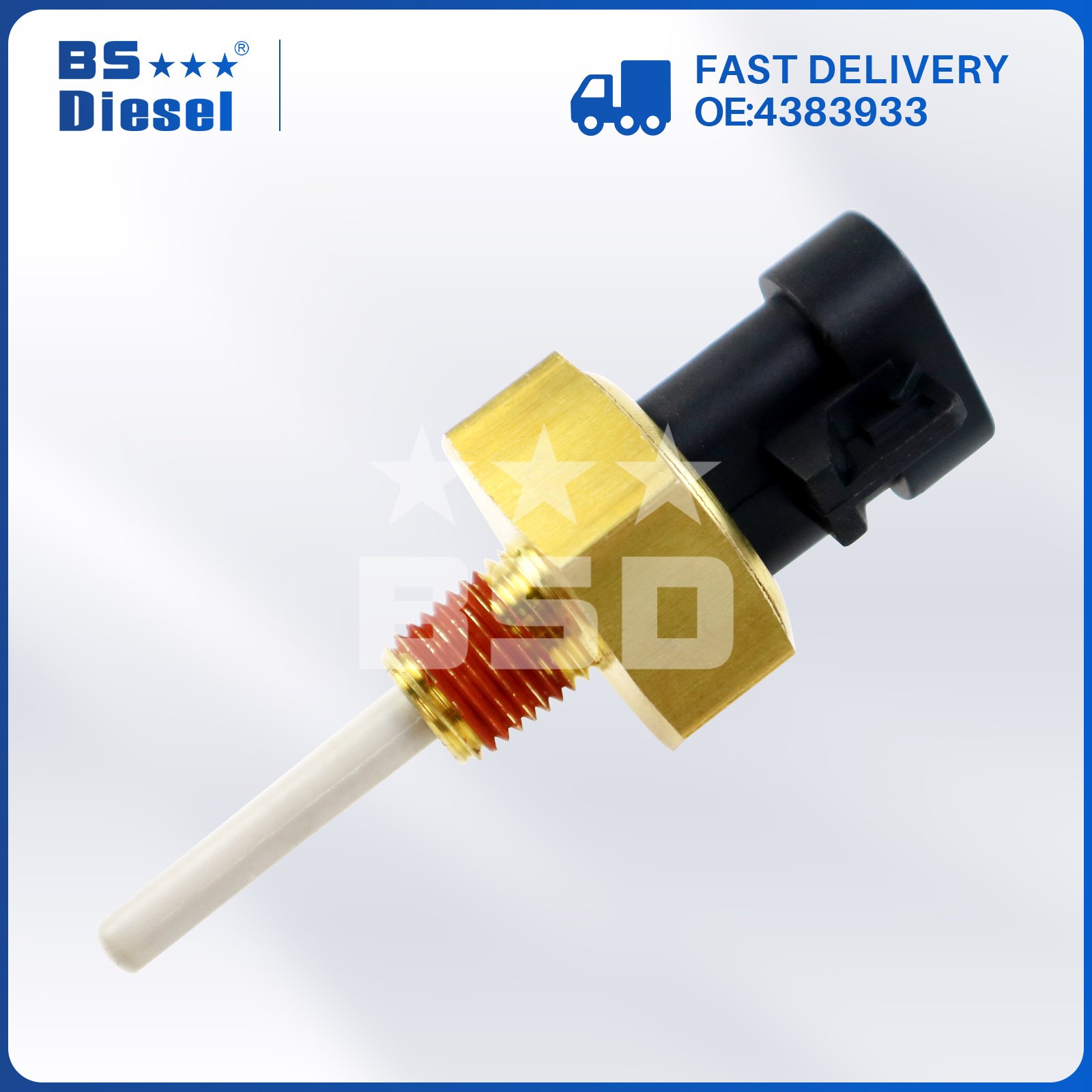 Good Quality Auto Spare Parts Auto Sensors 4383933 Coolant Fluid Level Sensor Fits Cum-mins K19 K38 Diesel Engine Parts