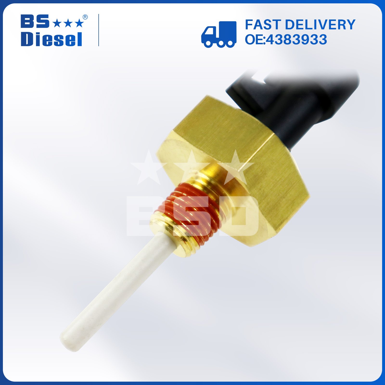 Good Quality Auto Spare Parts Auto Sensors 4383933 Coolant Fluid Level Sensor Fits Cum-mins K19 K38 Diesel Engine Parts