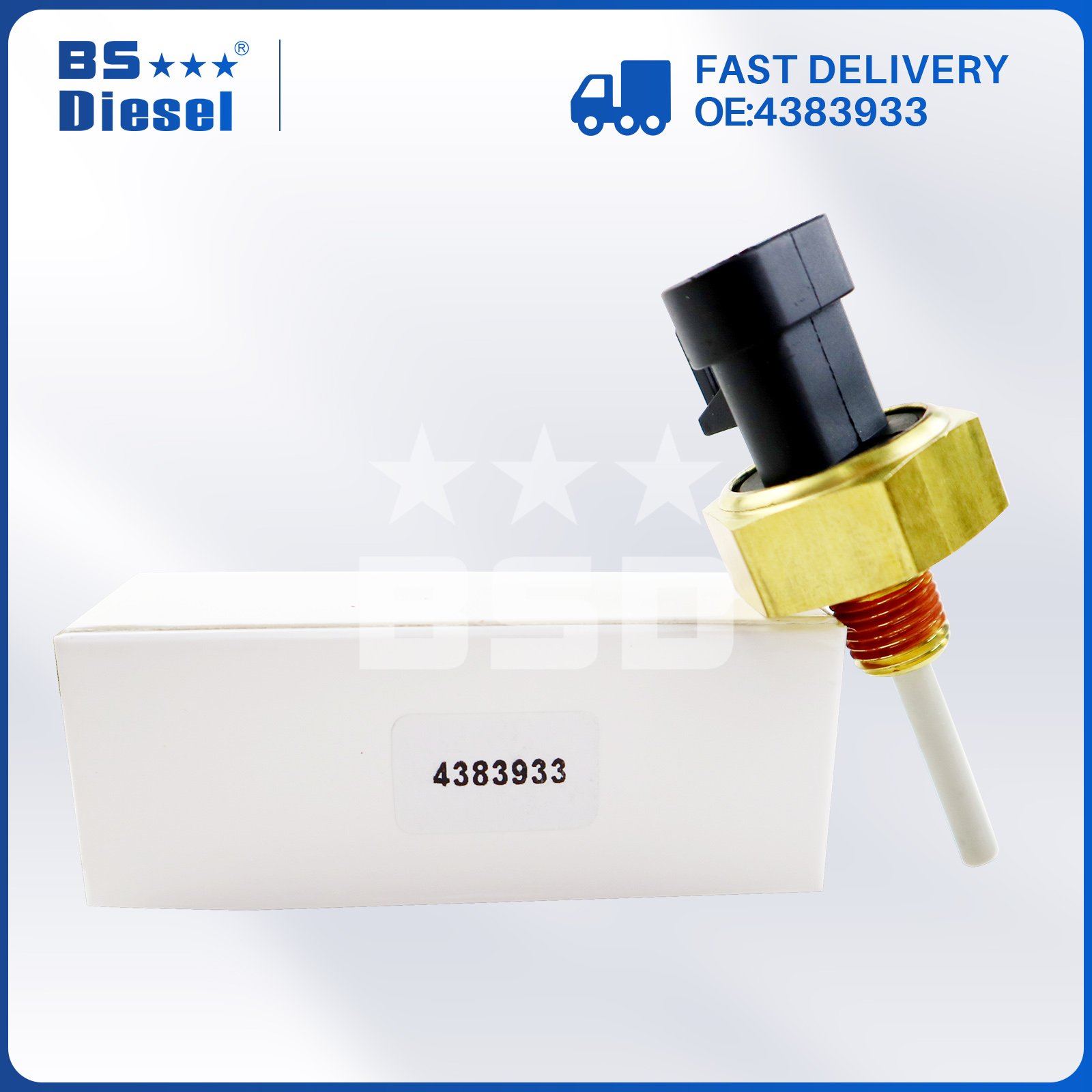 Good Quality Auto Spare Parts Auto Sensors 4383933 Coolant Fluid Level Sensor Fits Cum-mins K19 K38 Diesel Engine Parts
