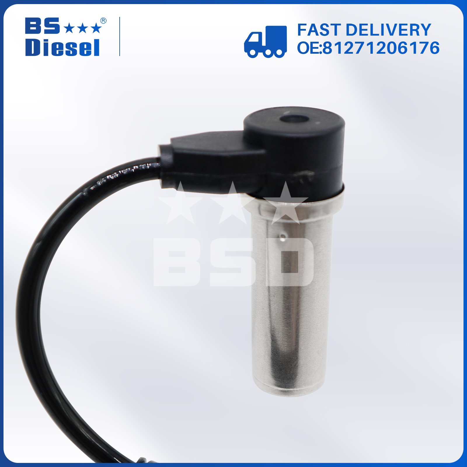 Heavy Duty Truck Parts ABS Sensor 81271206098 Wheel Speed Sensor 81271206176 Fits for MAN Trucks