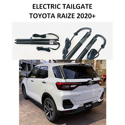 For Toyota Raize 2020+ Auto Tailgate Lift Gate With Button Switch With Foot Sensor