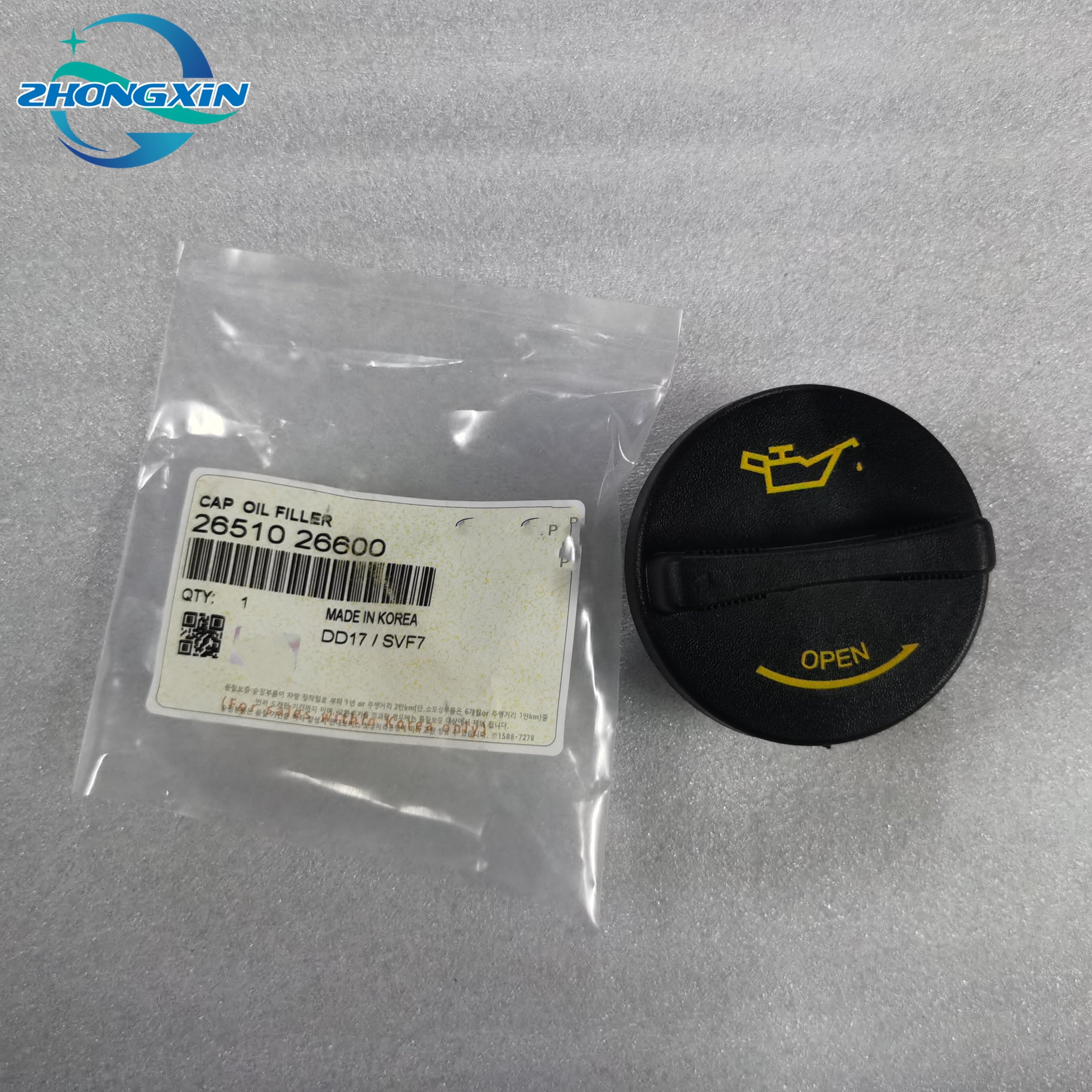 Wholesale High Quality Automotive Engine Oil Caps 26510-26600 2651026600 for Hyundai Kia