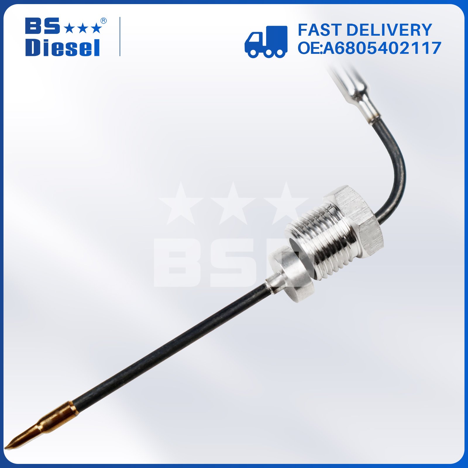 Truck Engine Spare Parts EGT Sensor Exhaust Gas Temperature Sensor A6805402117 for Heavy Duty Trucks