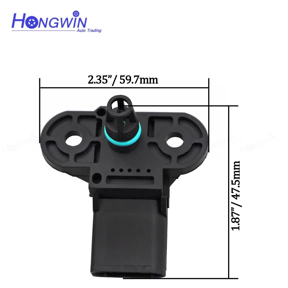 0261230031 06B906051 Manifold Pressure MAP Sensor for VW Polo 05-09 Golf 03- Seat Jetta Audi A3 Skoda 99-05 1.0 1.2 1.4 1.6 2.0