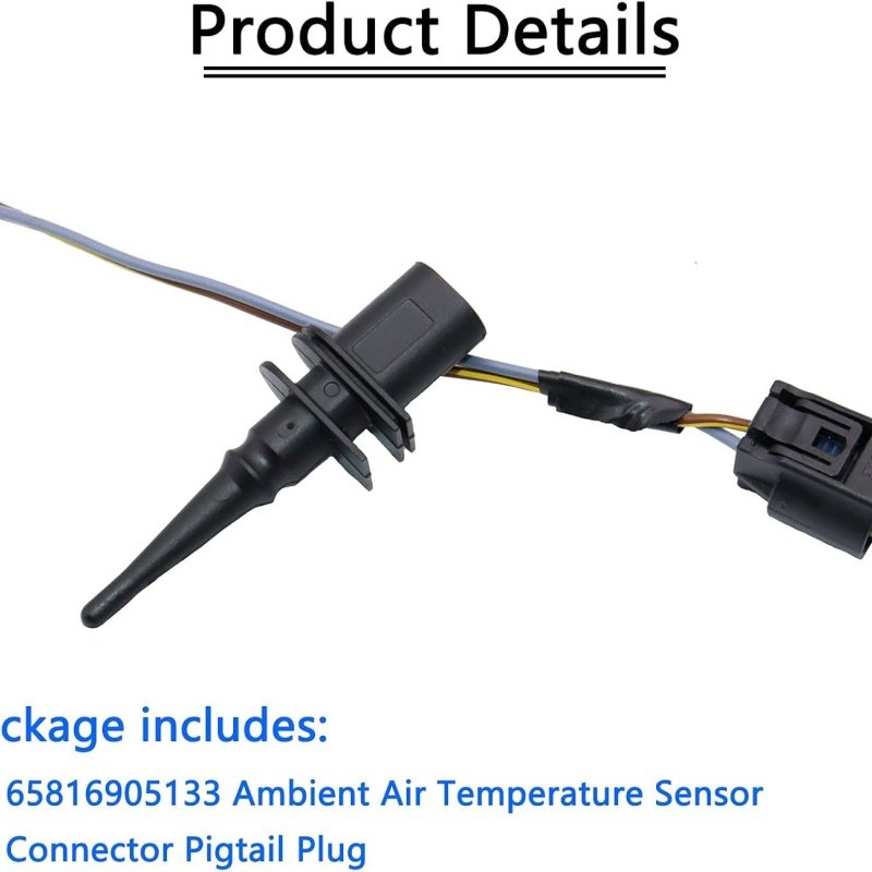 Hot Sale Ambient Air Temperature Sensor 65816905133 65816936953 for BMW E84 E46 F31 F30 E90 E92
