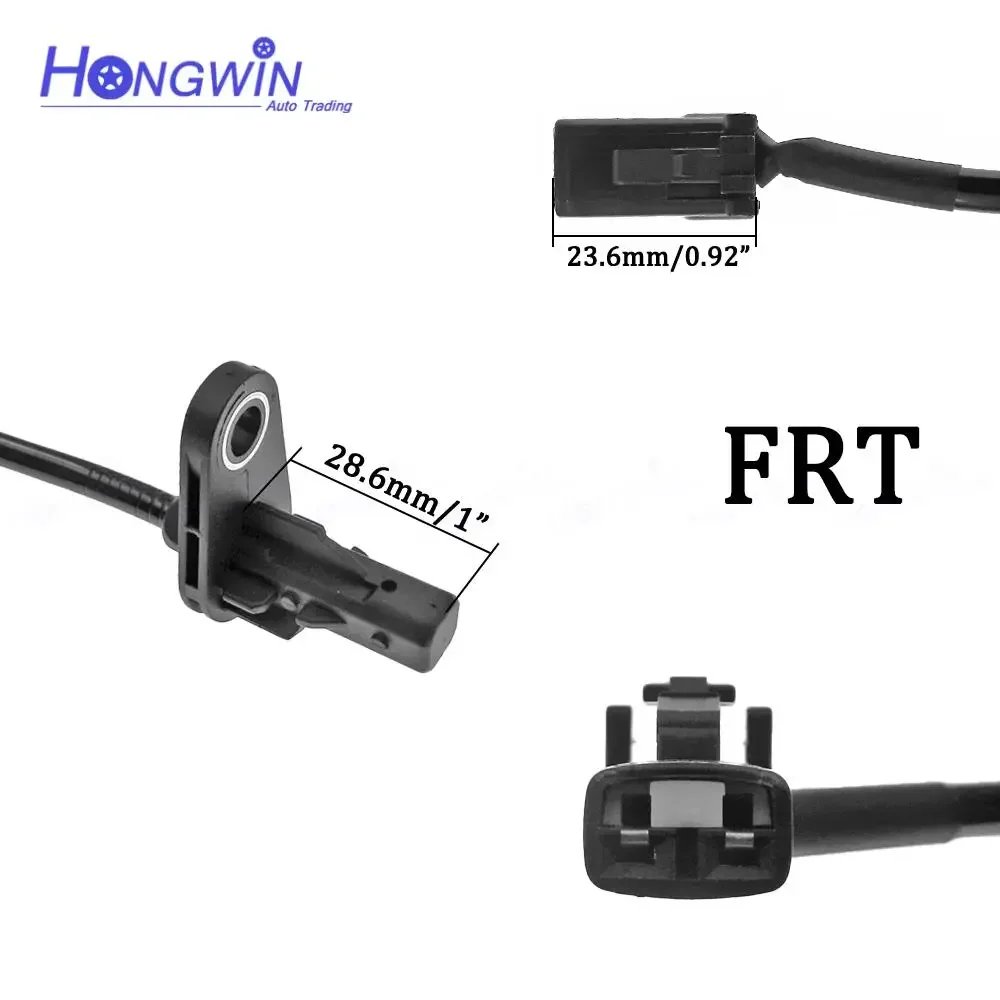 Hongwin 59810-C1000 59830-C1000 59910-C1000 59930-C1000 ONE SET of ABS Speed Sensor for 2015-2017 Hyundai Sonata 1.6 2.0 2.4