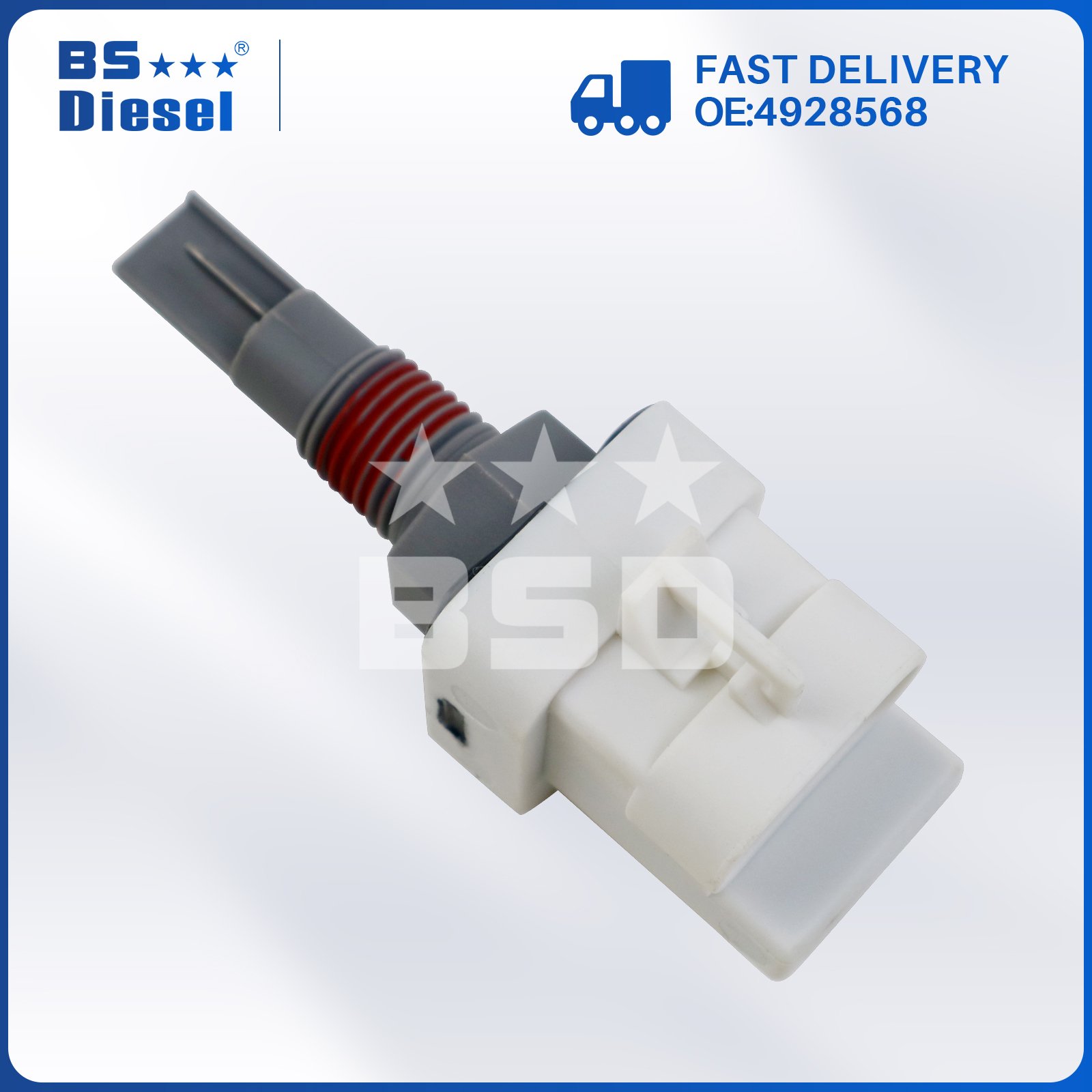 Truck Spare Parts 2872768 2872769 Coolant Fluid Level Sensor 4928568 Fits for Cummins QSK50 PBT-GP30 Engine