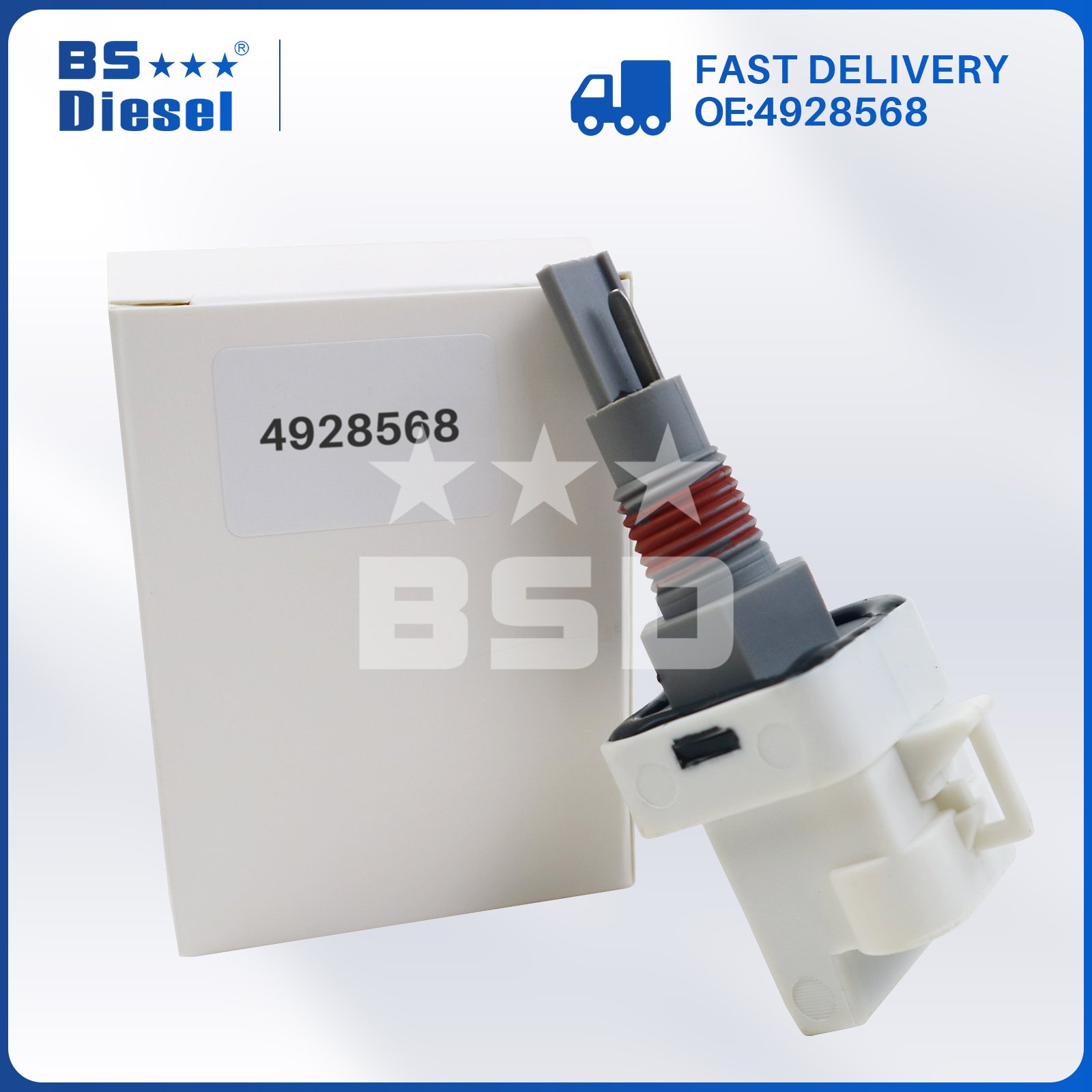 Truck Spare Parts 2872768 2872769 Coolant Fluid Level Sensor 4928568 Fits for Cummins QSK50 PBT-GP30 Engine