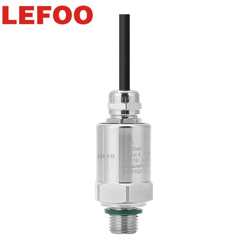 LEFOO 4-20mA Air Compressor Transmisor Presion Water Vacuum Low Gauge Pressure Sensor Pressure Transmitter
