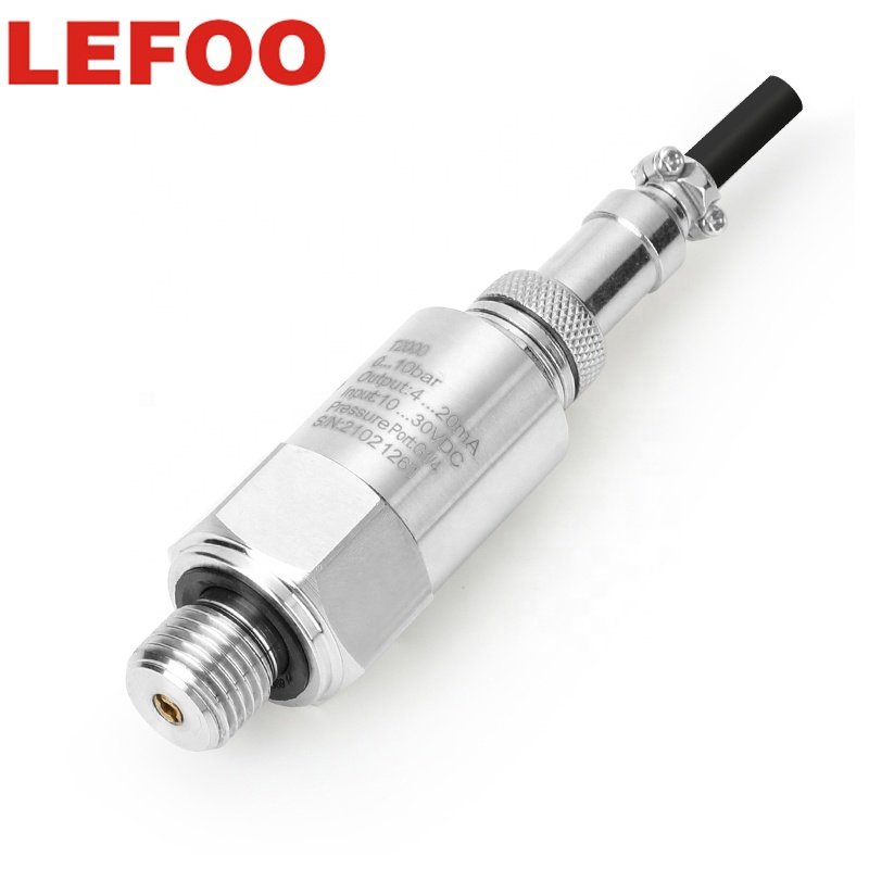 LEFOO 4-20mA Air Compressor Transmisor Presion Water Vacuum Low Gauge Pressure Sensor Pressure Transmitter