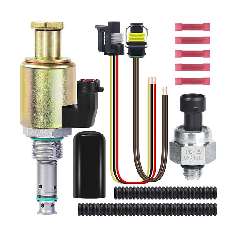 Ford 7.3 Powerstroke Engine IPR Valve Injector Pressure Regulator & ICP Sensor F81Z9C968AA 1841217C91 Replace Part for Cars