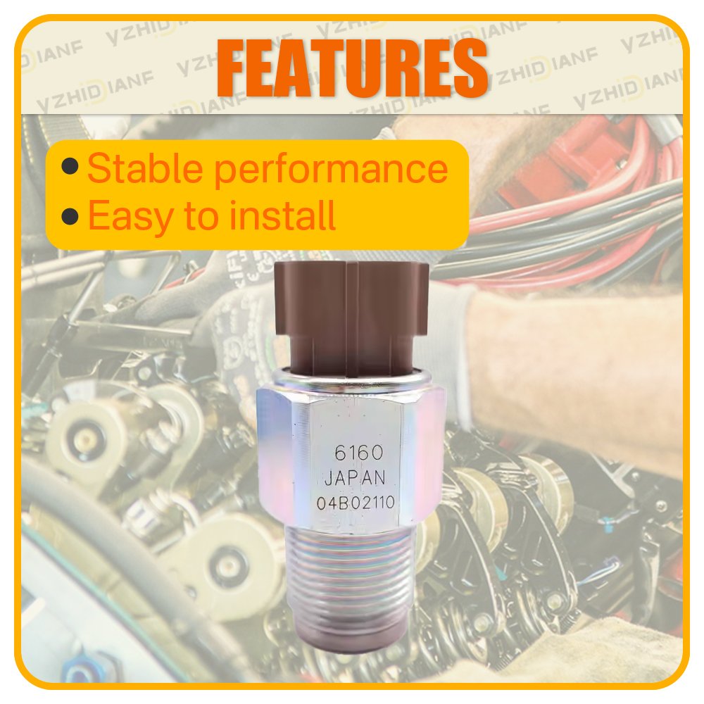 Wholesale Automotive Parts Fuel Rail Pressure Sensor 499000-6100 499000-6160 499000-6070 for Nissan X-Trail Primera Almera 2.2