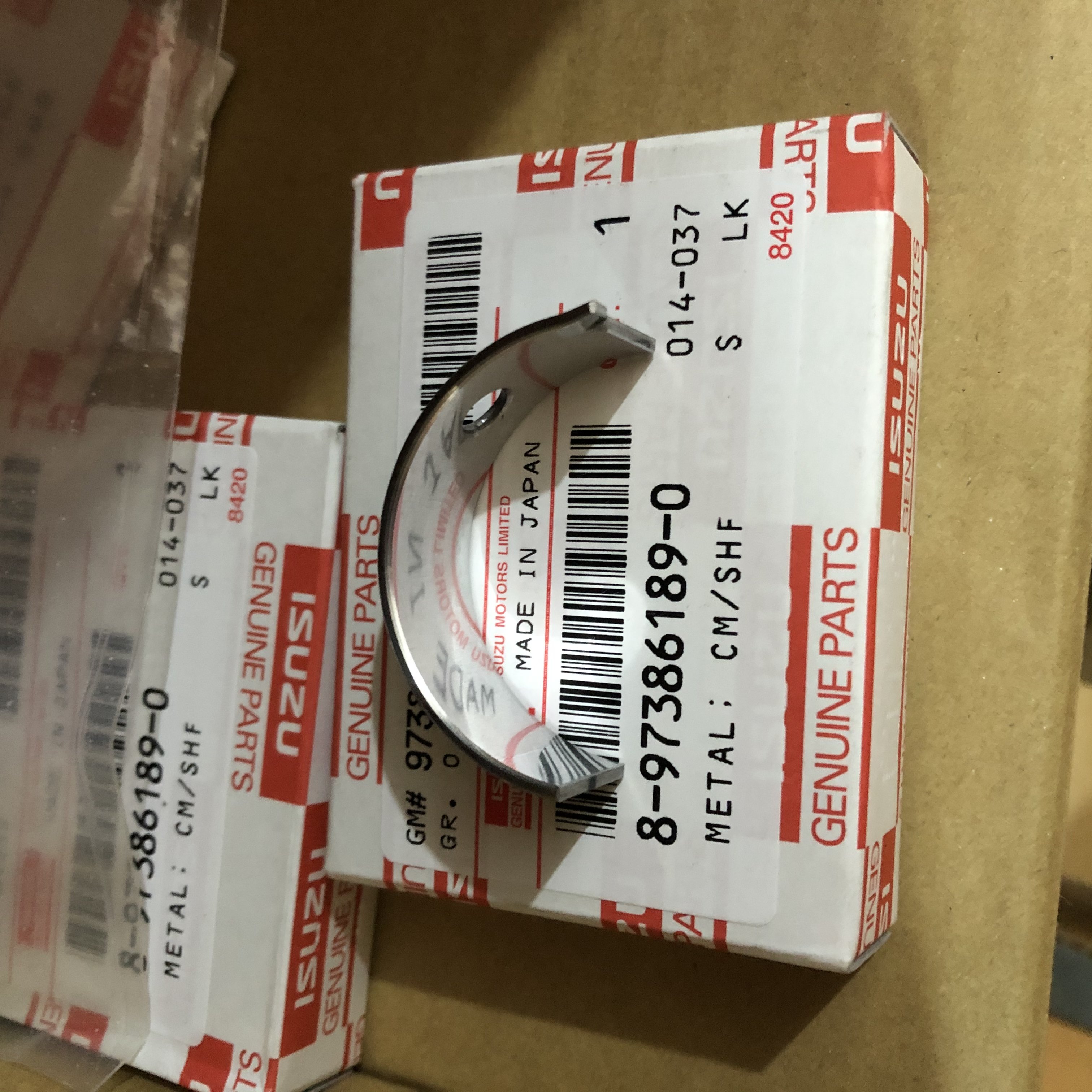 Genuine 8973861890 Camshaft Bush Bearing 8-97386189-0 for Isuzu 4HF1 4HG1 4HK1 6HE1 6HK1
