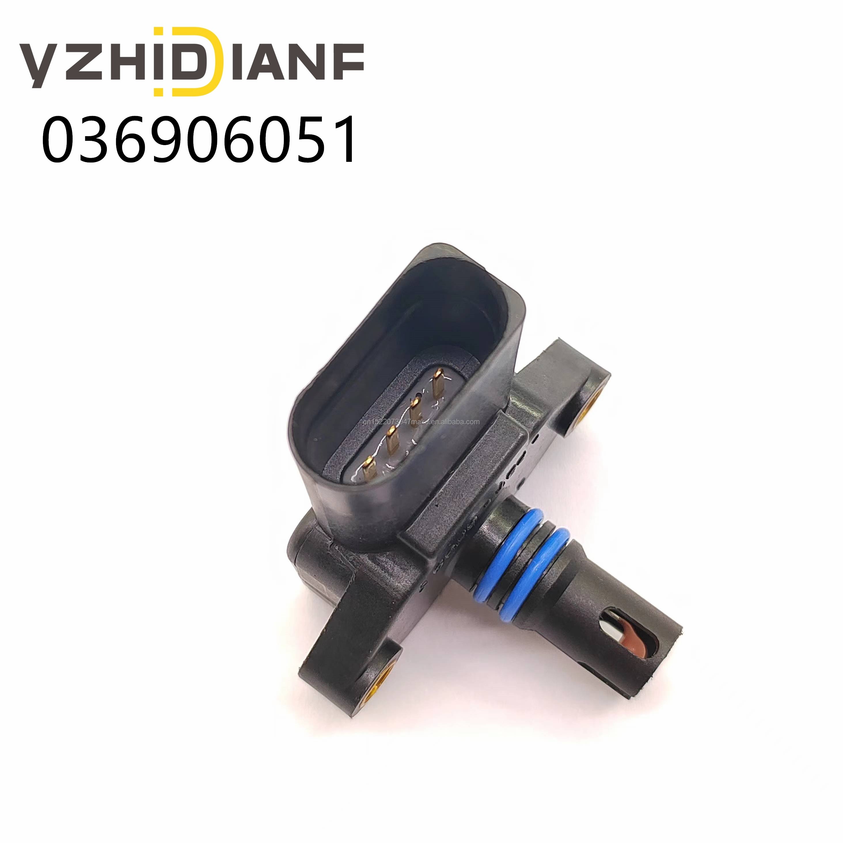 Manifold Absolute Pressure Sensors 036906051 036906051D 0279980411 Sensor MAP for VW Caddy Polo Golf 4 Jetta Polo Bora