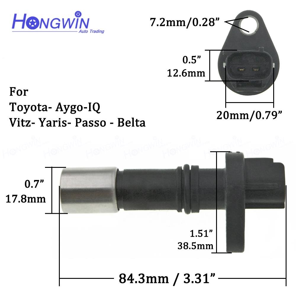 90919-05062 Crankshaft Camshaft Position Sensor For T-oyota Yaris Passo Belta Vitz IQ 9091905062 029600-1380